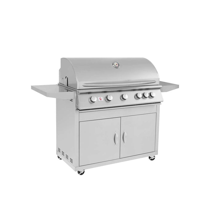 Summerset Grills Sizzler 40" Built-in Natural Gas or Liquid Propane Grill with Cart