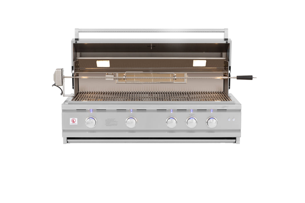 Summerset Grills TRL Deluxe Series 44" Built-in Natural Gas or Liquid Propane Grill