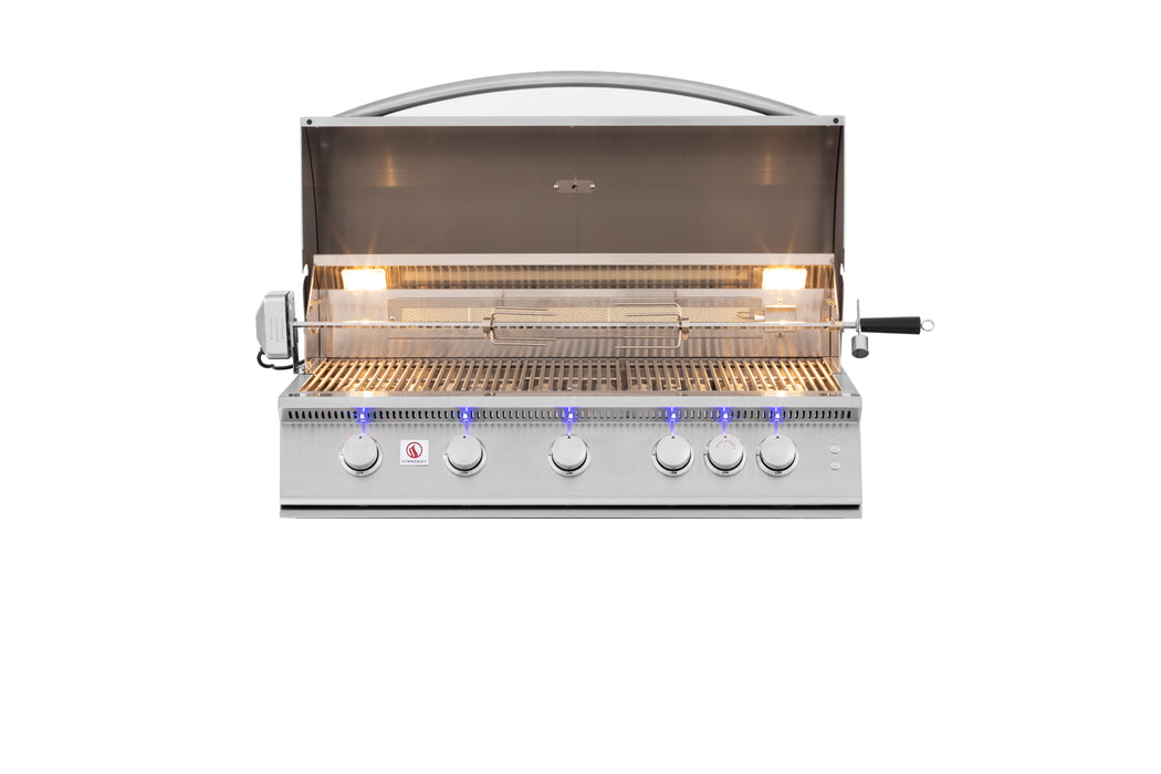 Summerset Grills Sizzler PRO 40" Built-in Natural Gas or Liquid Propane Grill