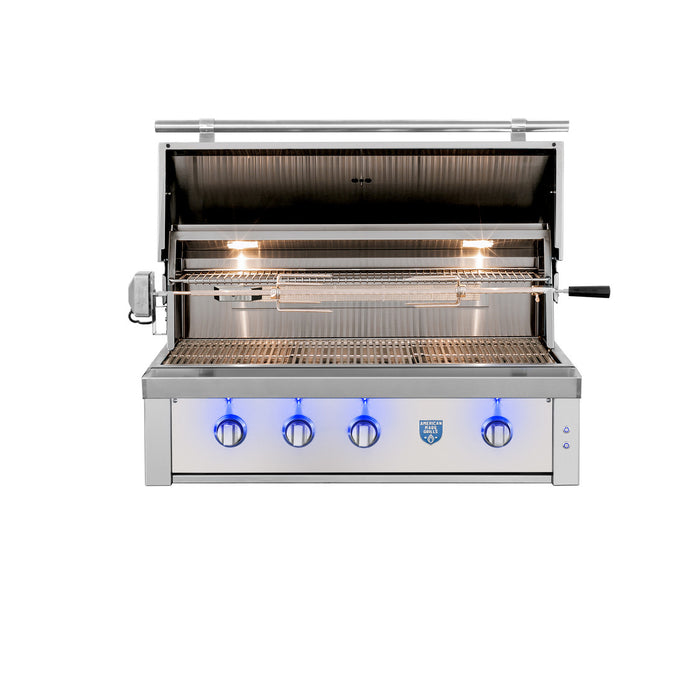 American Made Grills Estate 42" Gas Grill with Natural Gas or Liquid Propane