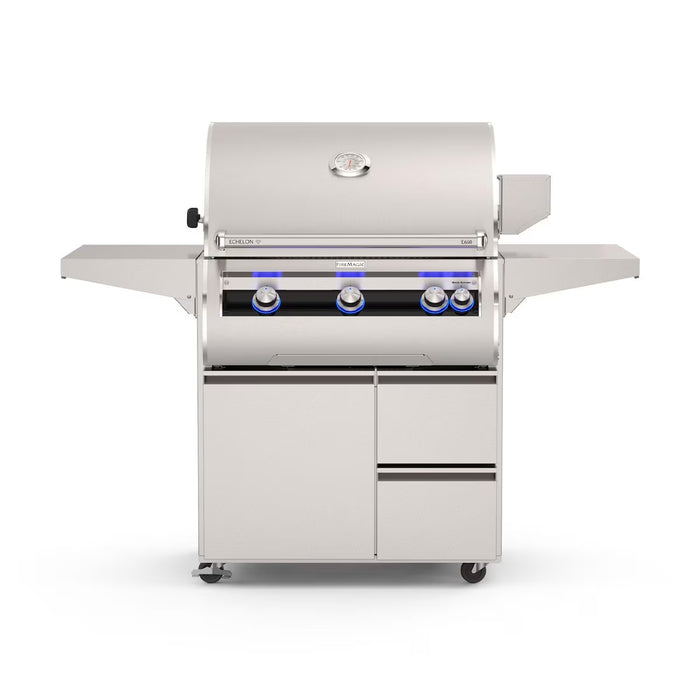 Fire Magic Echelon Diamond 660i 30" Built-In Liquid Propane Grill with Cart Base