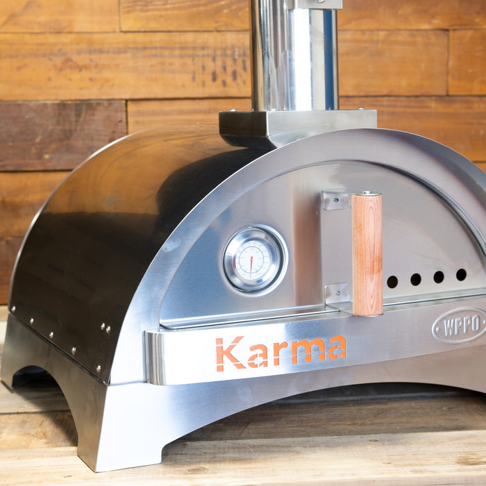 WPPO Karma 25" Stainless Steel Wood-Fired Oven