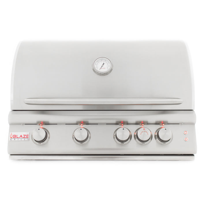 Blaze 32" 4-Burner Marine Grade Premium LTE+ Grill available in Natural Gas or Liquid Propane