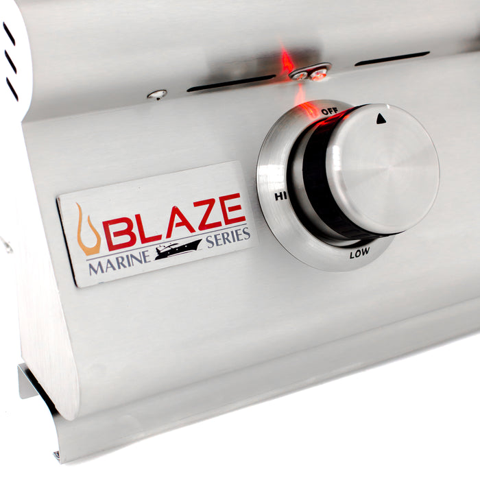 Blaze Marine Grade 316L 4-Burner Premium LTE Grill with Cart included - Available in Natural Gas or Liquid Propane