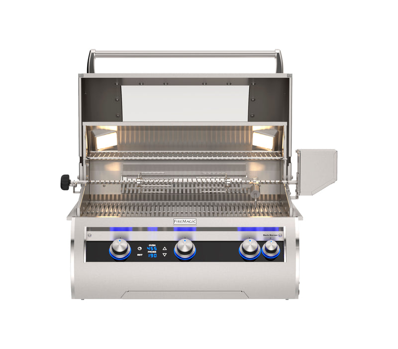 Fire Magic Echelon Diamond 660i 30" Built-In Natural Gas Grill with Cart Base