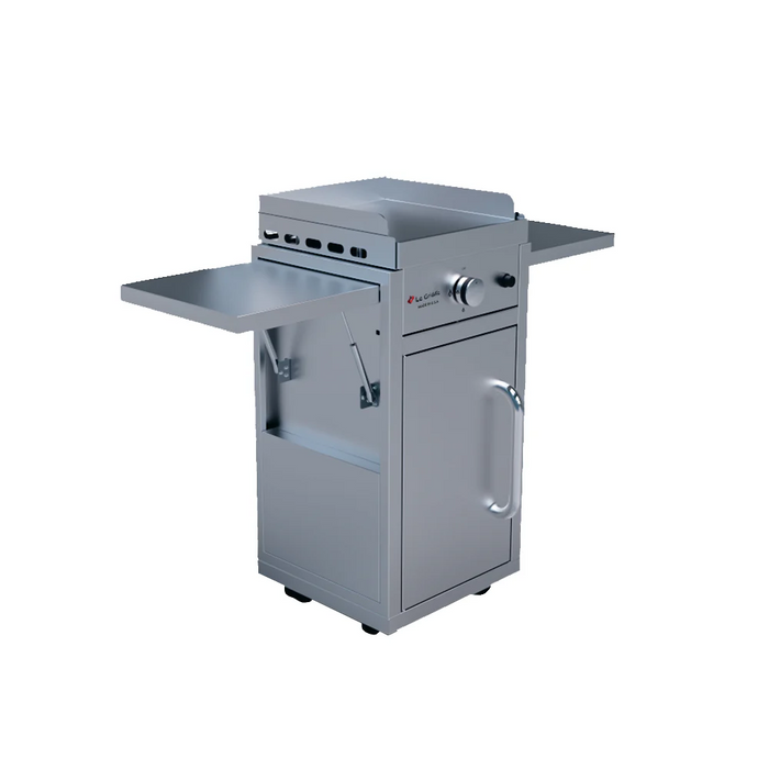 Le Griddle Wee Built-In Gas Griddle with Cart and Optional Lid