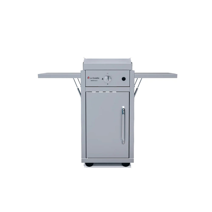 Le Griddle Wee Built-In Gas Griddle with Cart and Optional Lid