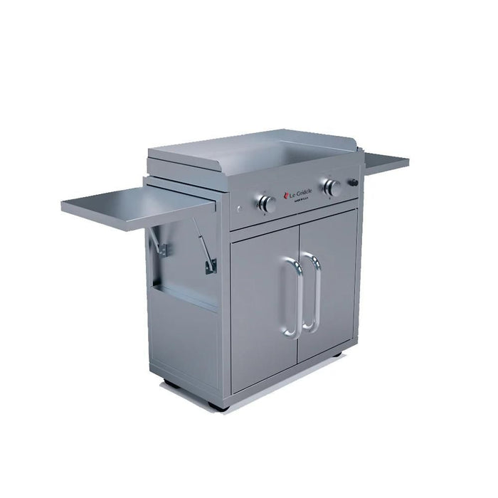 Le Griddle Ranch Hand Built-In Gas Griddle (Liquid Propane or Natural Gas) with Cart and Optional Lid