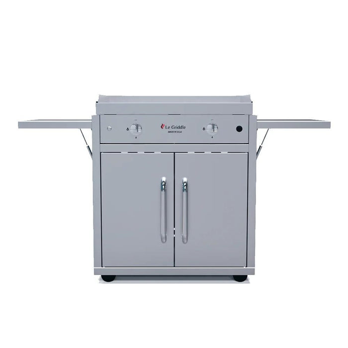 Le Griddle Ranch Hand Built-In Gas Griddle (Liquid Propane or Natural Gas) with Cart and Optional Lid