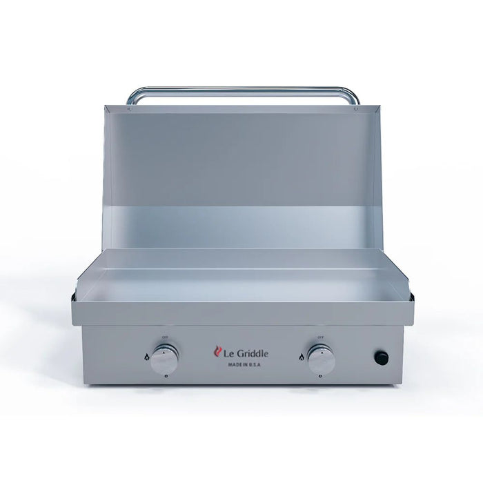 Le Griddle Ranch Hand Built-In Gas Griddle (Liquid Propane or Natural Gas) and Optional Lid