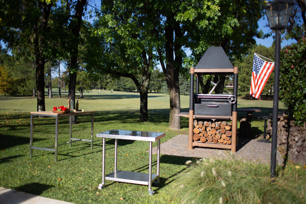 Tagwood BBQ The Beast Wood Fire and Charcoal Santa Maria Style Argentine Grill