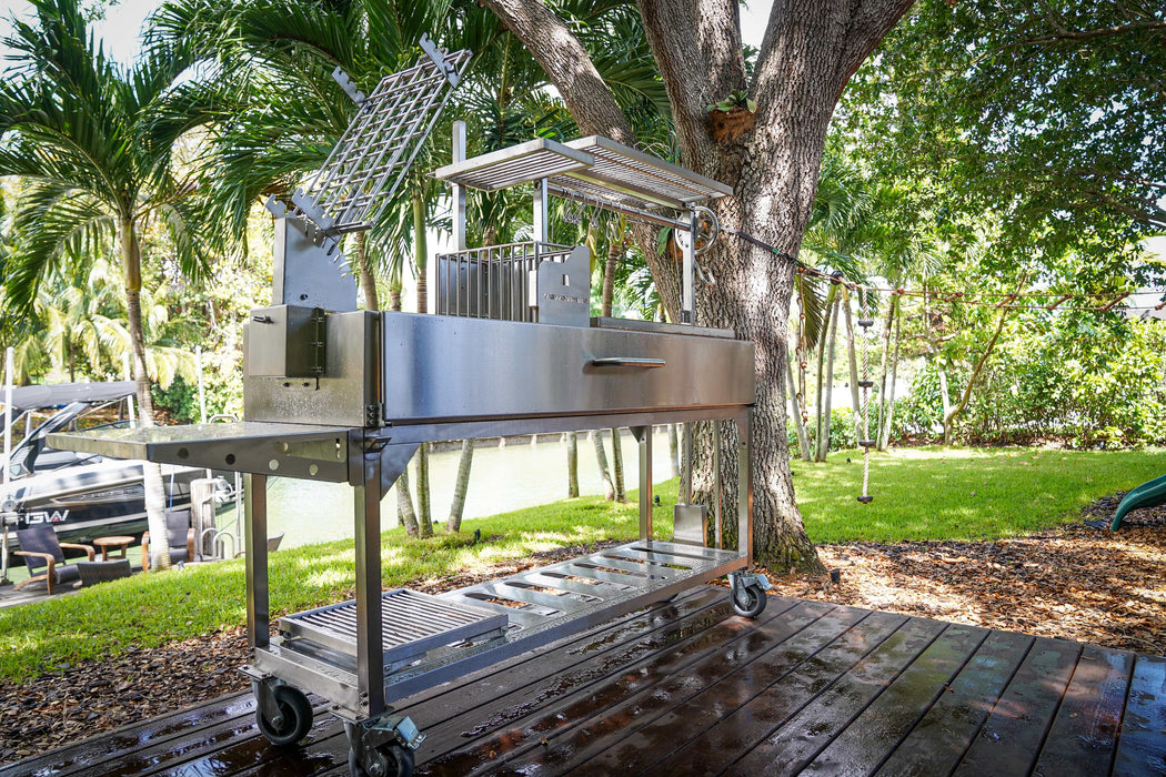 Tagwood BBQ Freestanding Wood-Fired & Charcoal Santa Maria style Argentine Grill