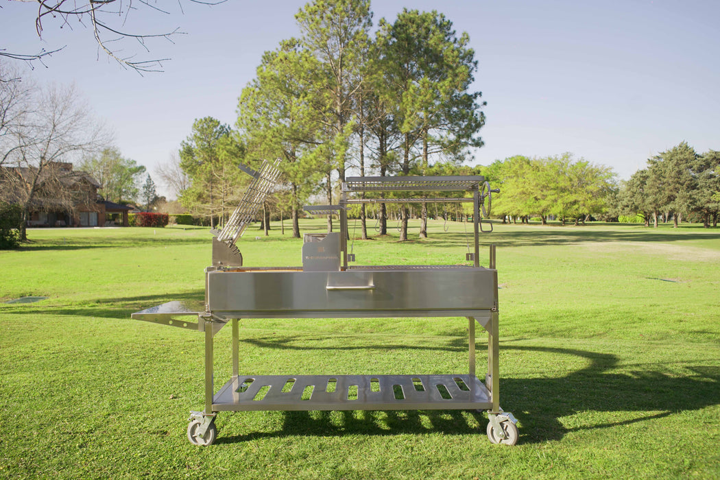 Tagwood BBQ XL Freestanding Wood Fire & Charcoal Argentine Santa Maria Gaucho Grill