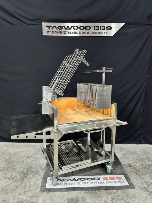 Tagwood BBQ Argentine Grill with Firebox