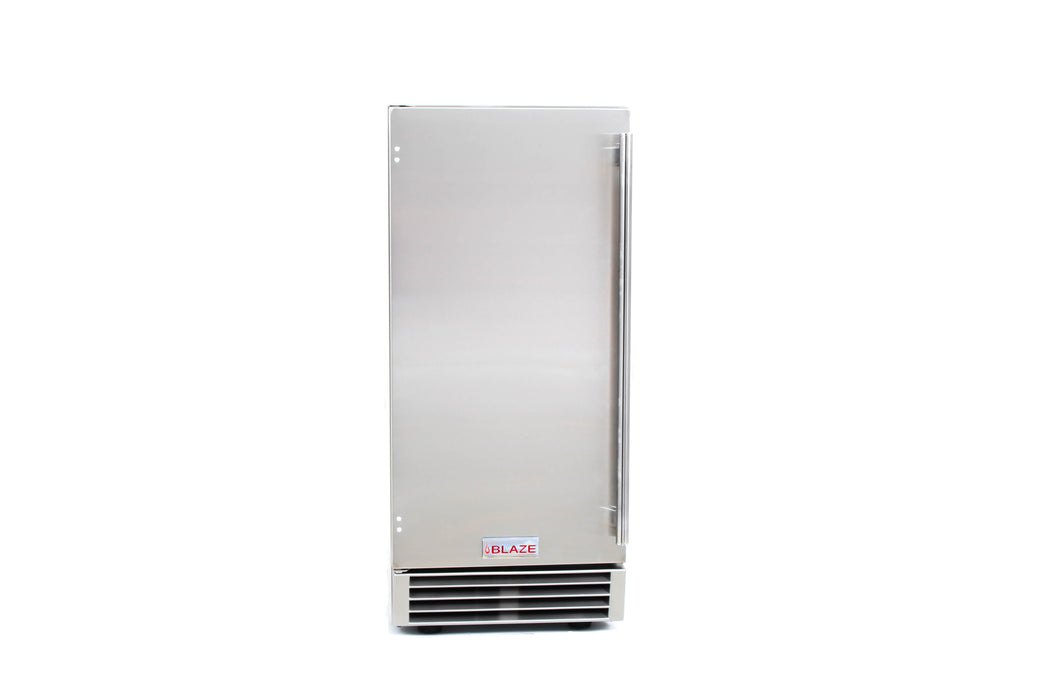 Blaze 15" Outdoor Ice Maker with Gravity Drain