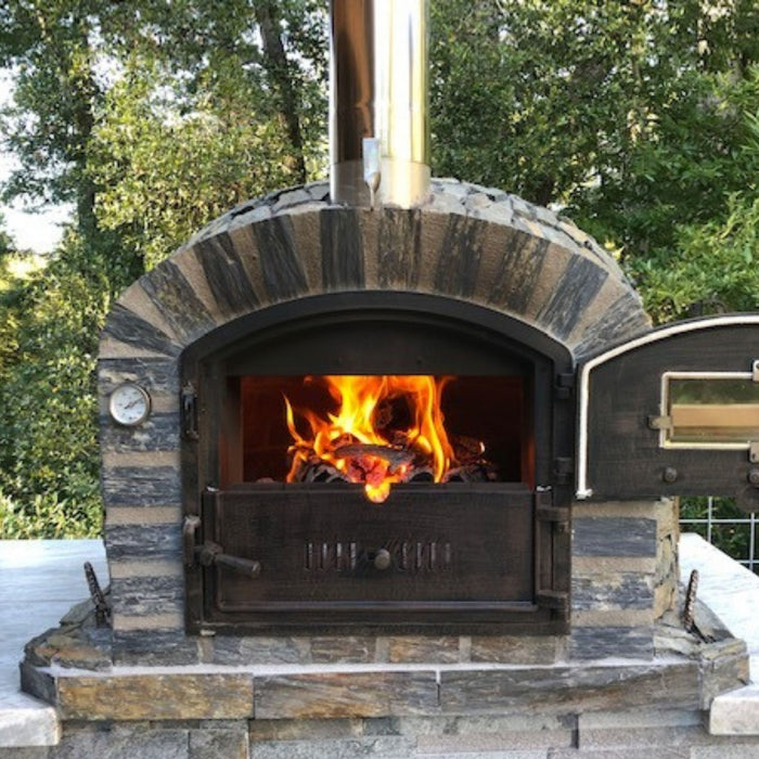 Lisboa Stone Finish Premium Pizza Oven by Authentic Pizza Ovens