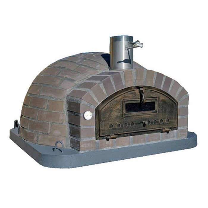 Lume Largo Tudo Pizza Oven left angle view with open door and visible interior