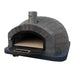 Lume Largo Tudo Premium Pizza Oven left angle with open door showing firebrick interior