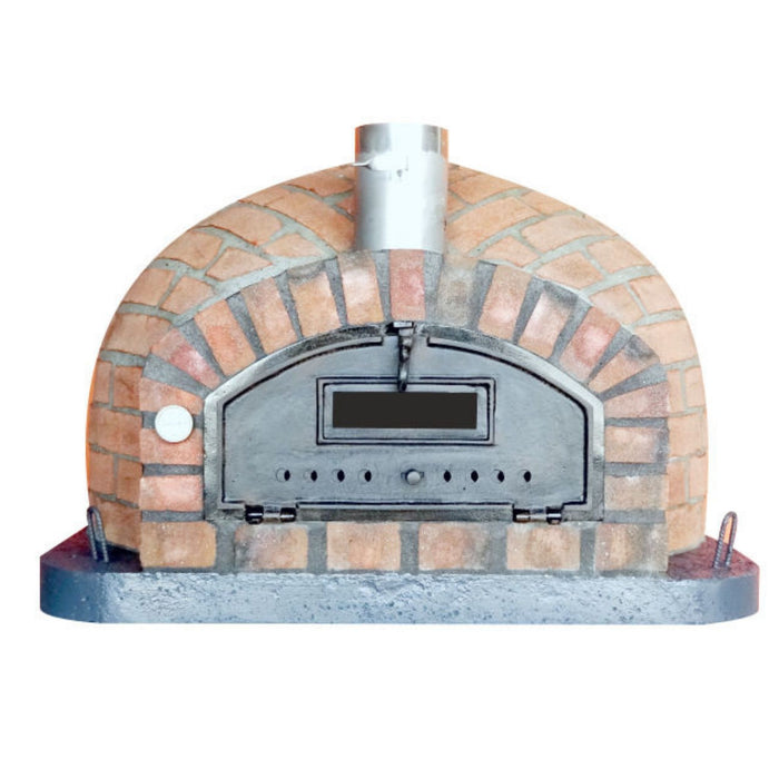 Rustic Pizzaioli Premium Pizza Oven front view on white background