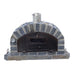 Rustic Pizzaioli Premium Pizza Oven front view with closed door on white background