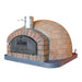 Rustic Pizzaioli Premium Pizza Oven right angle showing dome and chimney